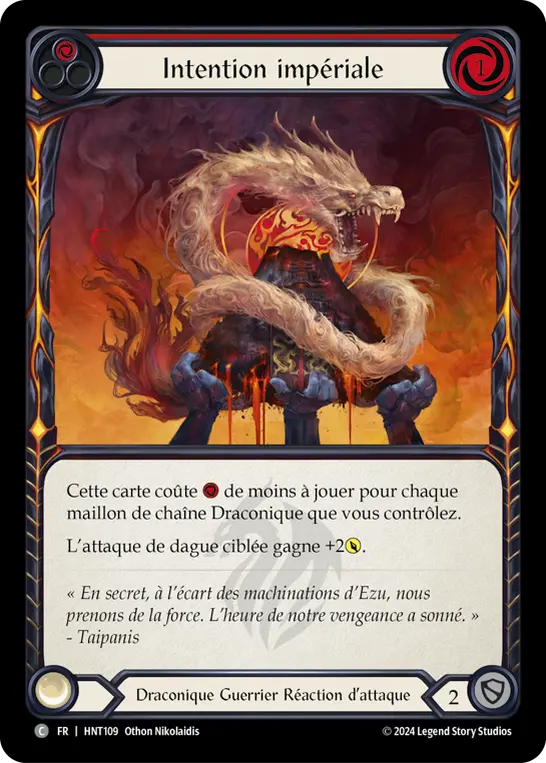 Card: Imperial Intent (red)