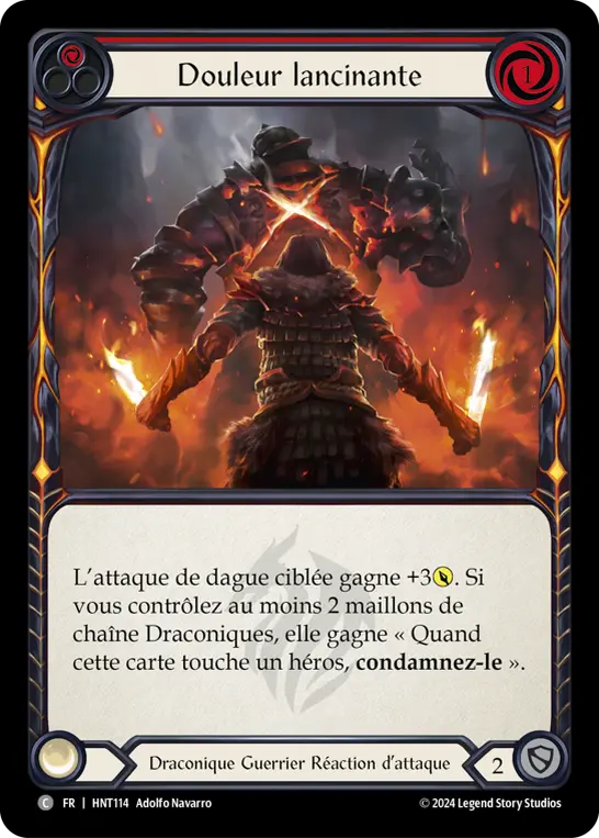 Card: Stabbing Pain (red)