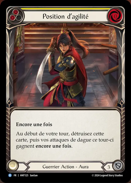 Card: Agility Stance (yel)