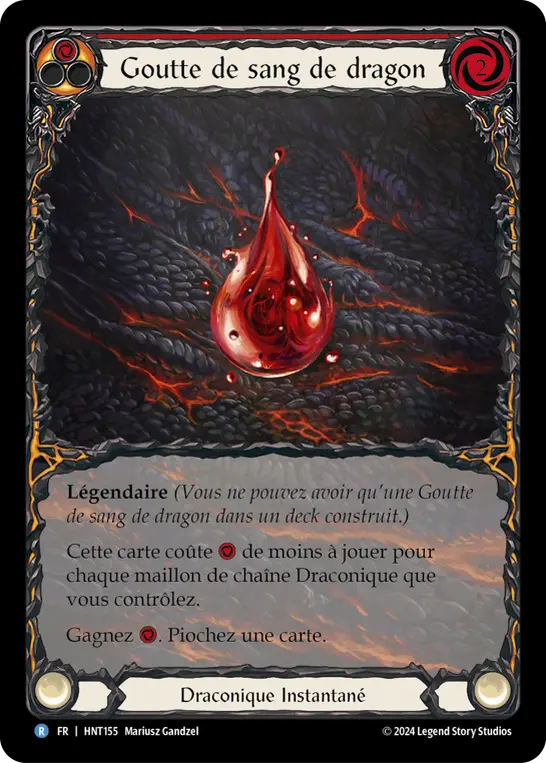 Card: Drop of Dragon Blood (red)
