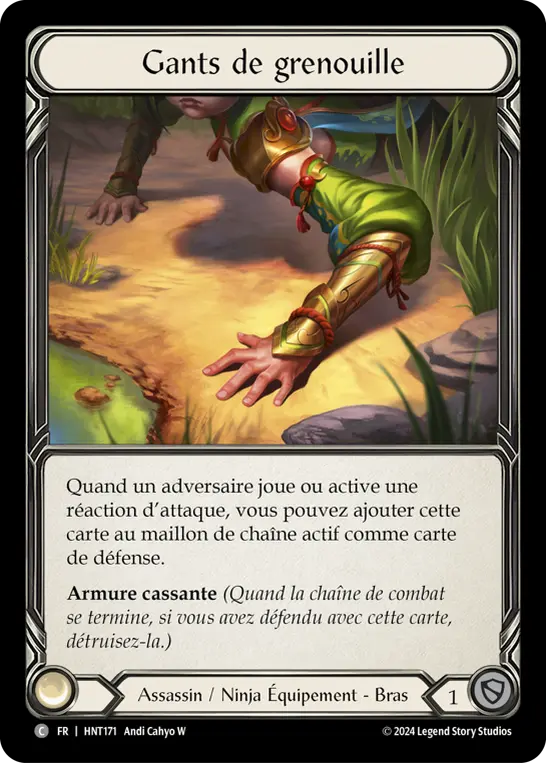 Card: Leap Frog Gloves