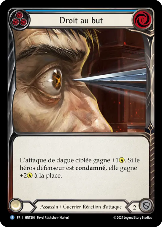 Card: To the Point (blu)
