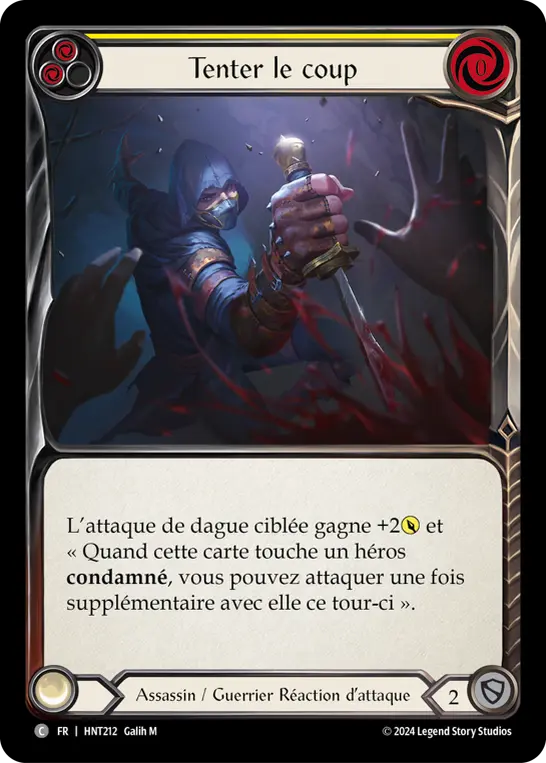 Card: Take a Stab (yel)