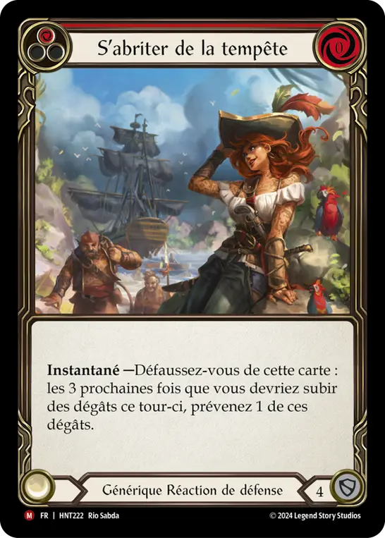 Card: Shelter from the Storm (red)
