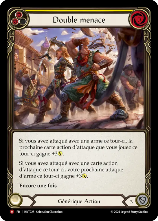 Card: Dual Threat (yel)