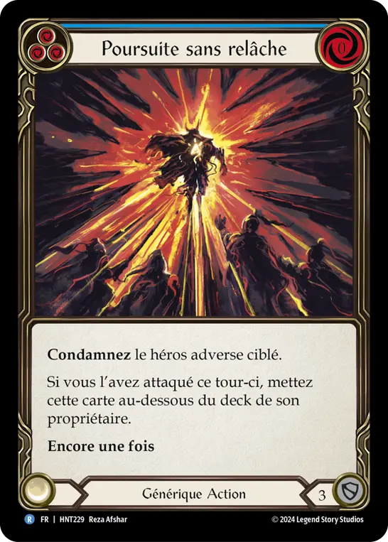 Card: Relentless Pursuit (blu)