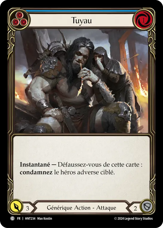 Card: Tip-Off (blu)