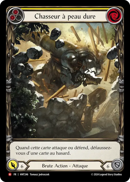 Card: Thick Hide Hunter (yel)