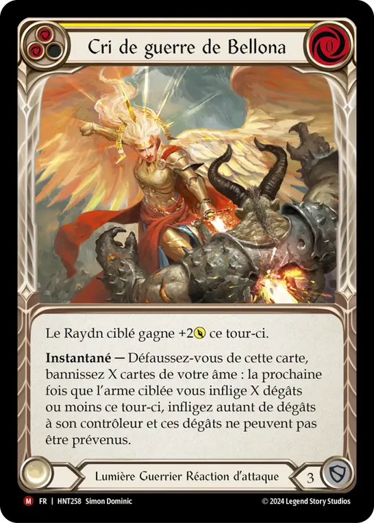Card: War Cry of Bellona (yel)