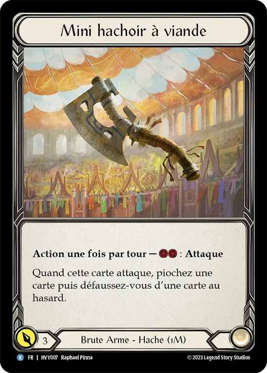 Card: Mini Meataxe
