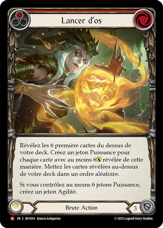 Card: Cast Bones (red)