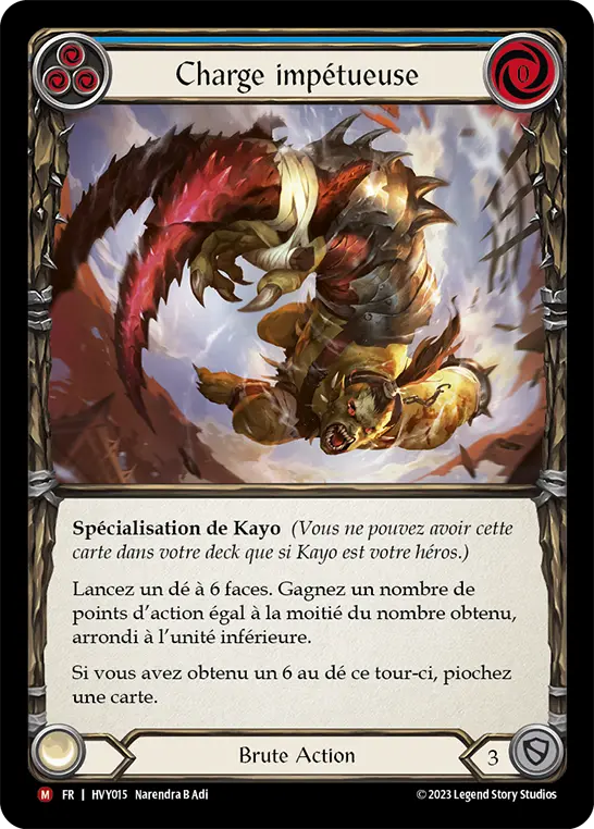 Card: Reckless Charge (blu)