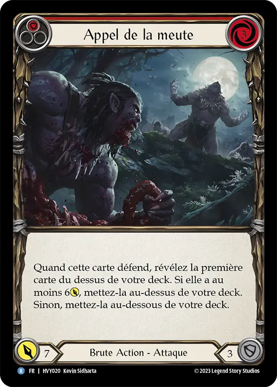 Card: Pack Call (red)