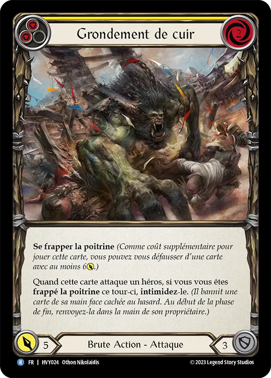 Card: Rawhide Rumble (yel)