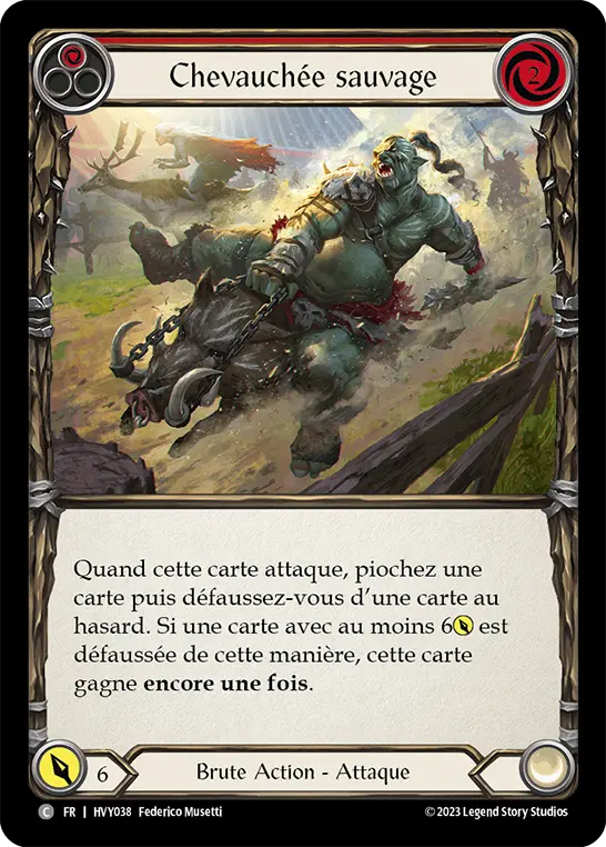 Card: Wild Ride (red)