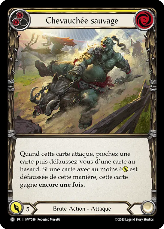 Card: Wild Ride (yel)