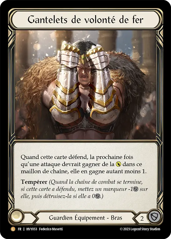 Card: Gauntlets of Iron Will