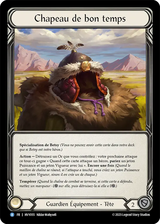 Card: Good Time Chapeau