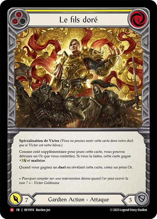 Card: The Golden Son (yel)