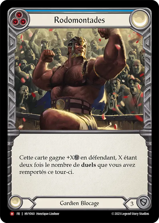 Card: Boast (blu)