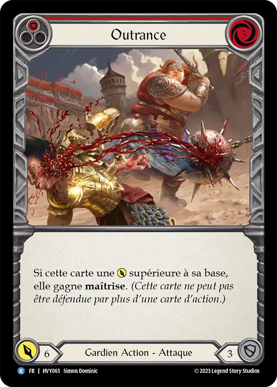 Card: Over the Top (red)