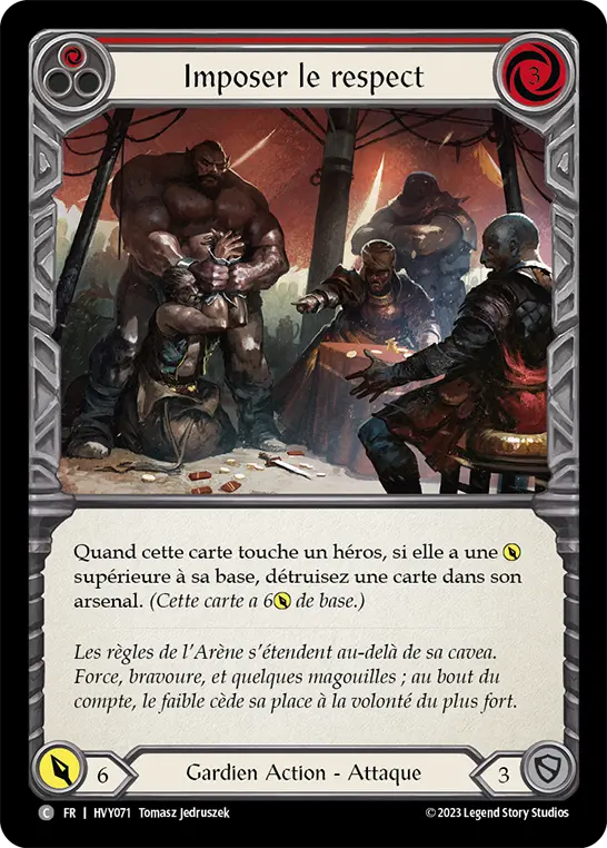 Card: Command Respect (red)