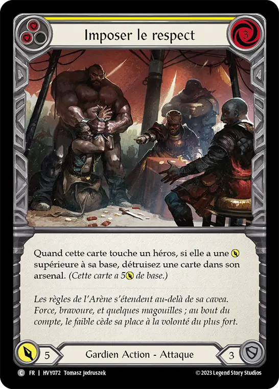 Card: Command Respect (yel)