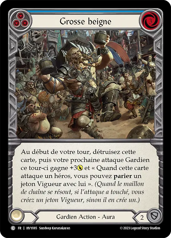 Card: Big Bop (blu)