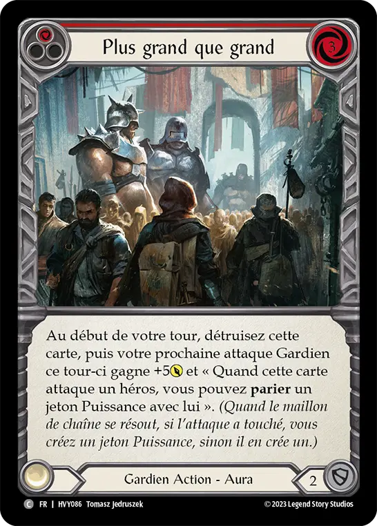 Card: Bigger Than Big (red)