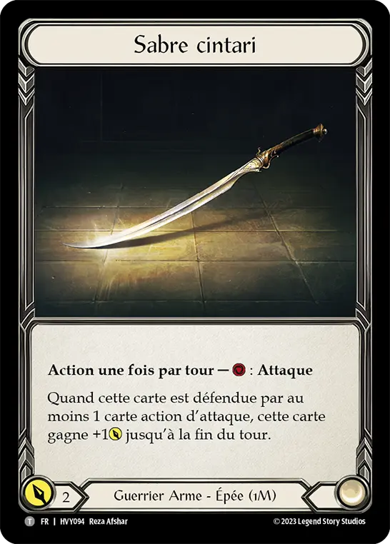 Card: Cintari Saber