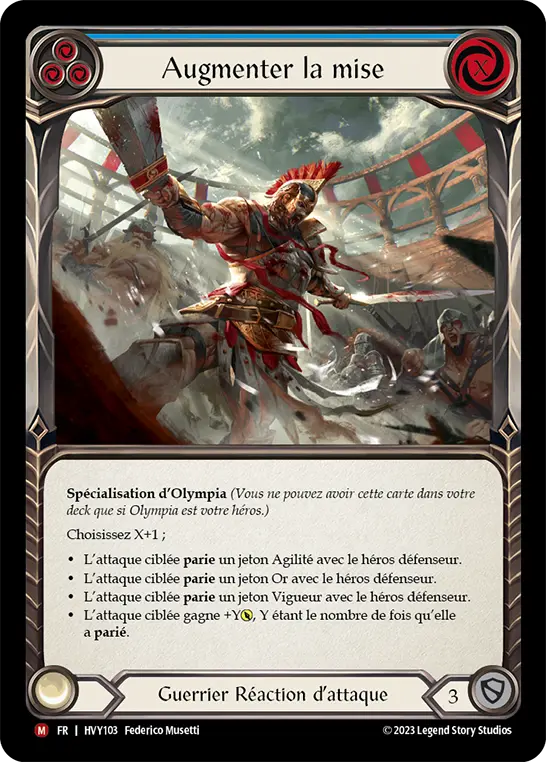 Card: Up the Ante (blu)