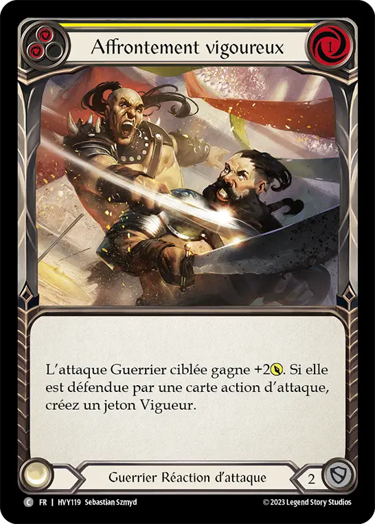 Card: Vigorous Engagement (yel)