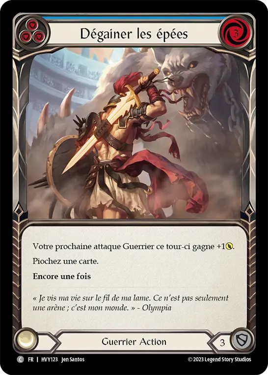 Card: Draw Swords (blu)