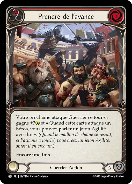 Card: Edge Ahead (red)