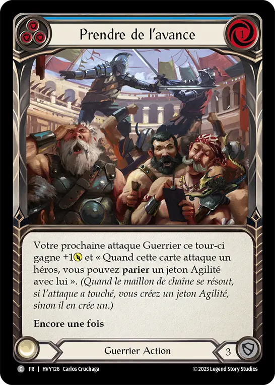 Card: Edge Ahead (blu)
