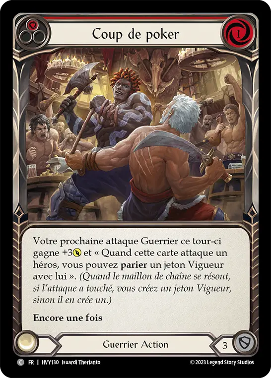 Card: Hold 'em (red)
