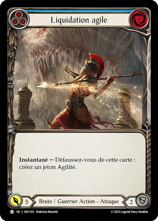 Card: Agile Windup (blu)