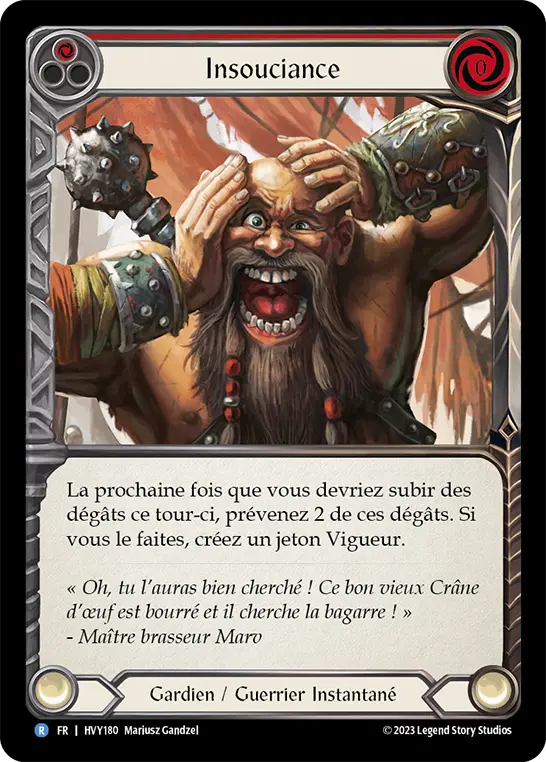 Card: Slap-Happy (red)