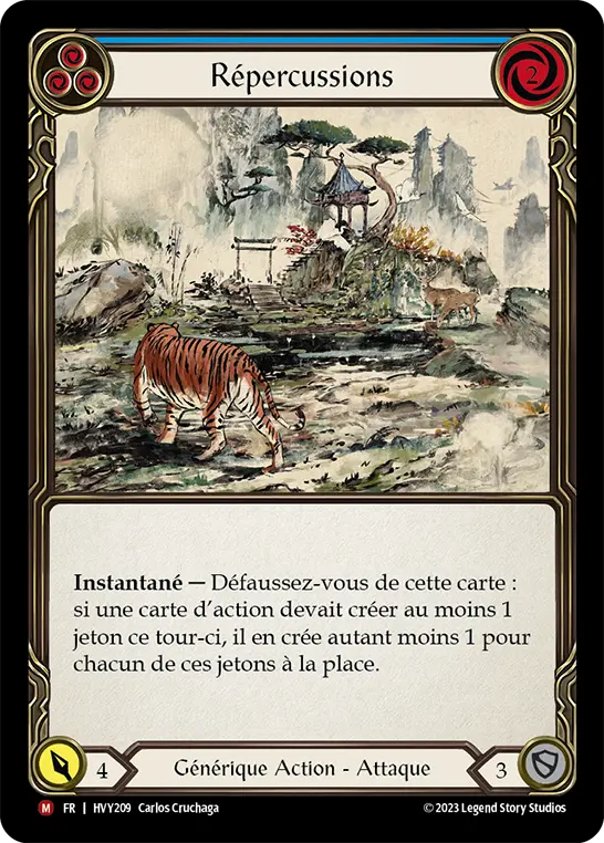 Card: Ripple Away (blu)