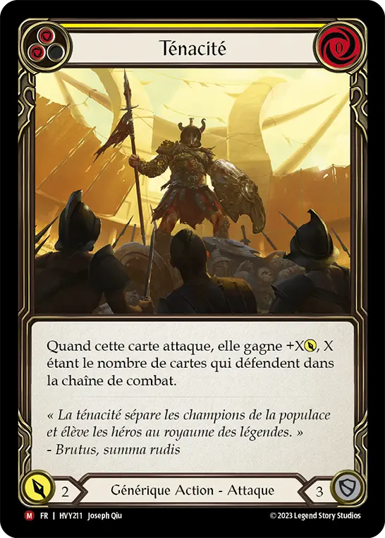 Card: Tenacity (yel)