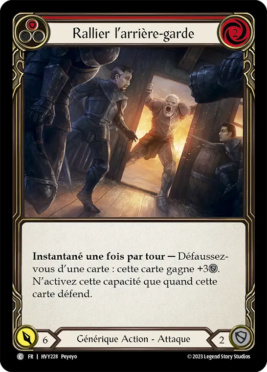 Card: Rally the Rearguard (red)