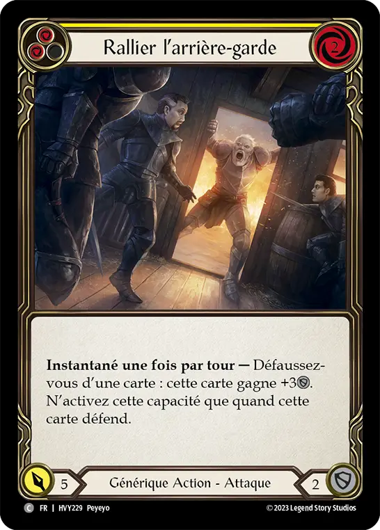 Card: Rally the Rearguard (yel)