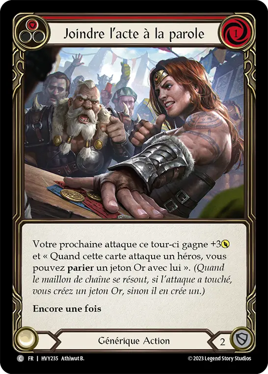 Card: Money Where Ya Mouth Is (red)