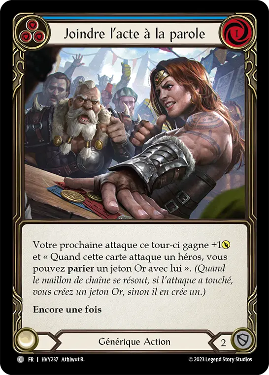 Card: Money Where Ya Mouth Is (blu)