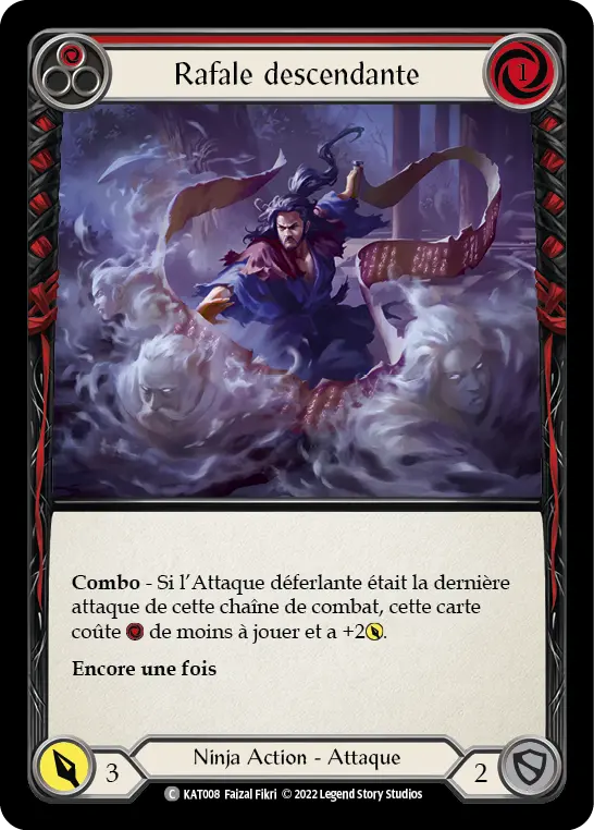 Card: Descendent Gustwave (red)