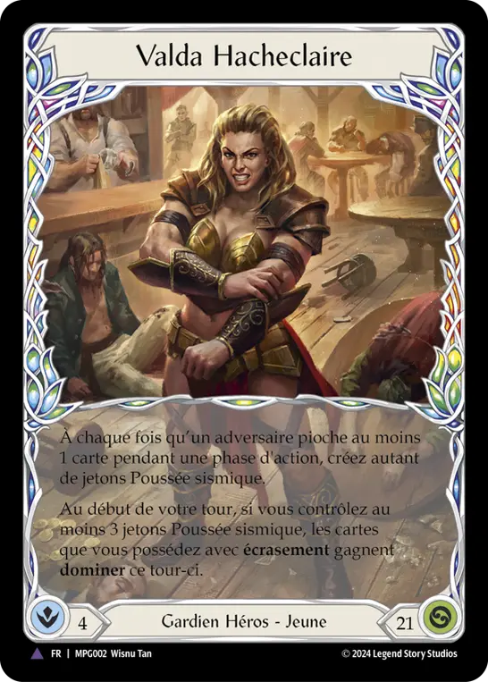 Card: Valda Brightaxe