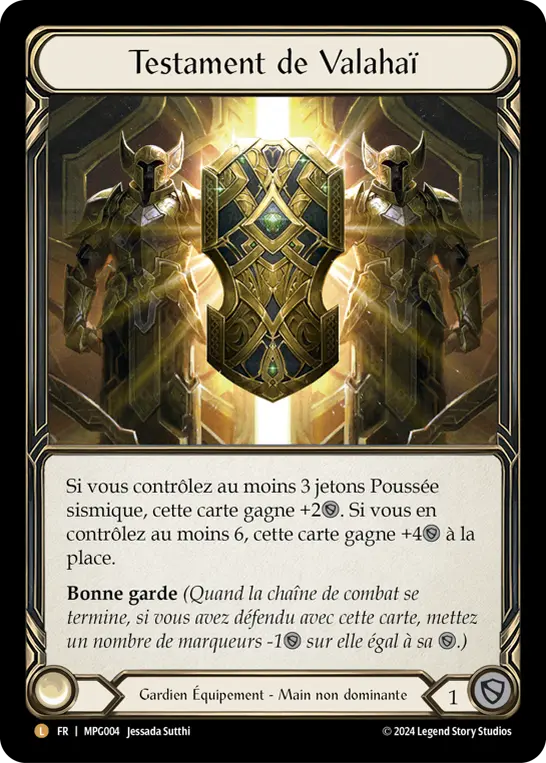 Card: Testament of Valahai