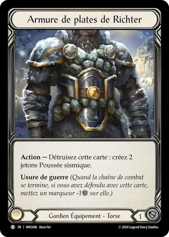 Card: Richter Scale