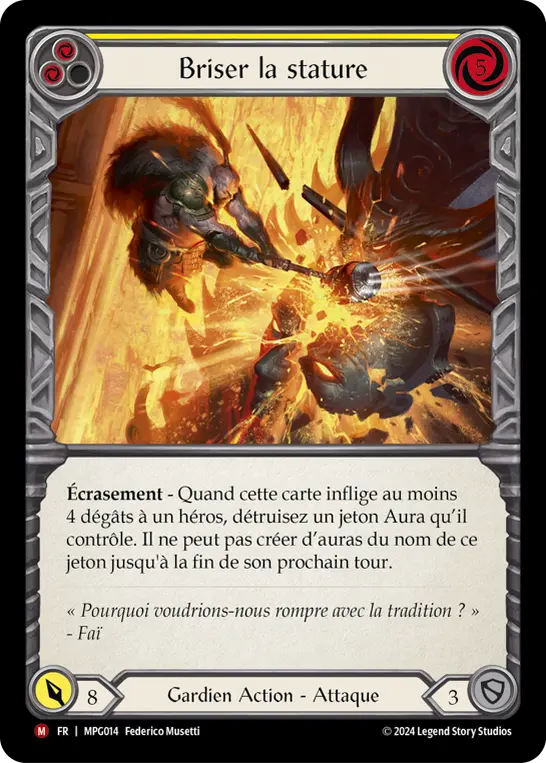 Card: Break Stature (yel)