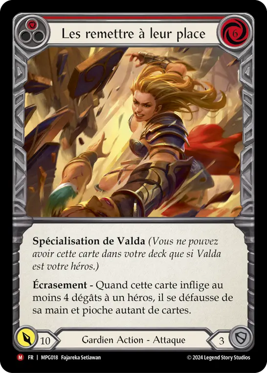 Card: Put 'Em In Their Place (red)